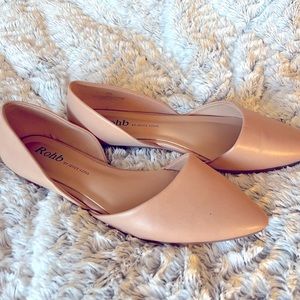 Rohb by Joyce Azria | Nude Provence D’Orsay Pointy Toe Flat | Size 7.5
